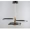 Et2 Hoopla 4-Light 29.5" Wide Black / Gold Pendant Light E24326-BKGLD - alternate 2